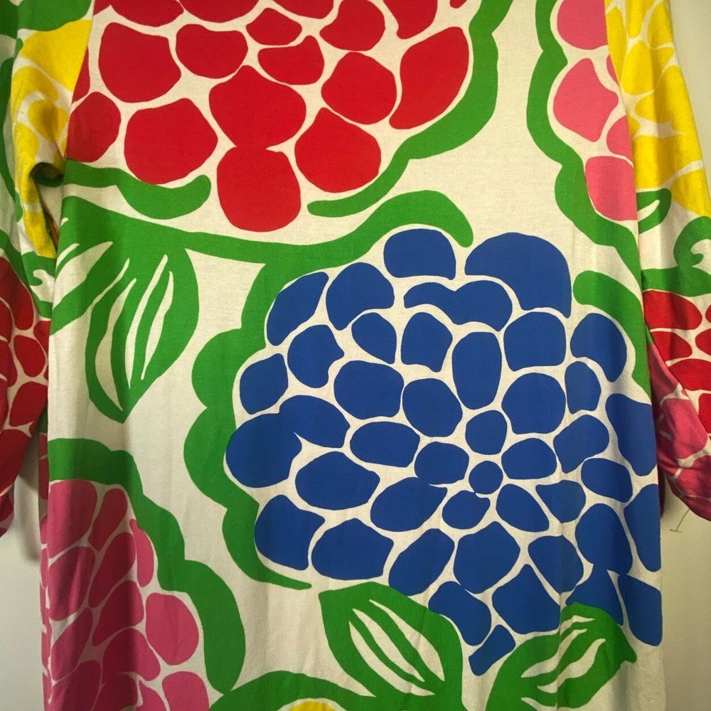 Lilly Pulitzer Vibrant Floral Long Sleeve Dress - Picture 5 of 6